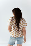 Painted Daisy Knit Top