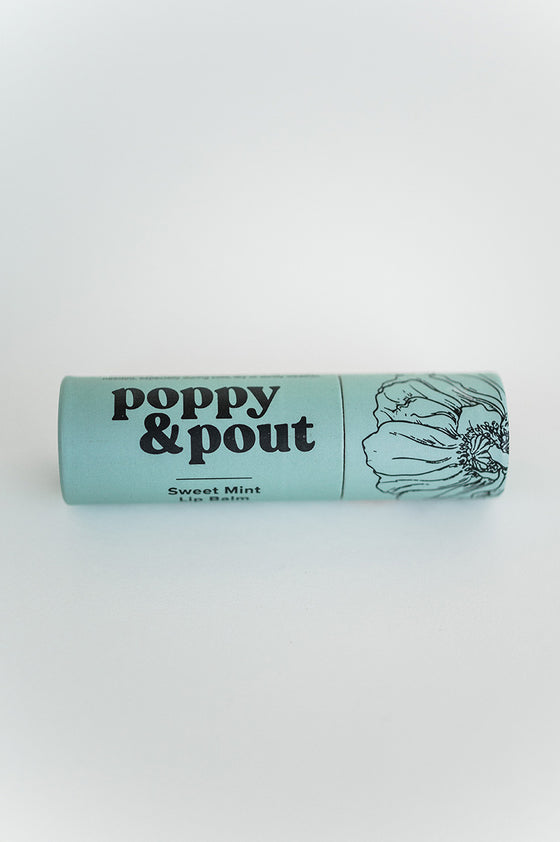 Poppy & Pout - Sweet Mint Lip Balm