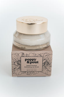  Poppy & Pout - Island Coconut Lip Scrub