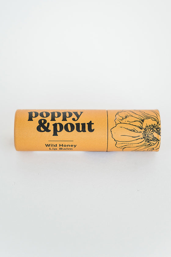 Poppy & Pout - Wild Honey Lip Balm