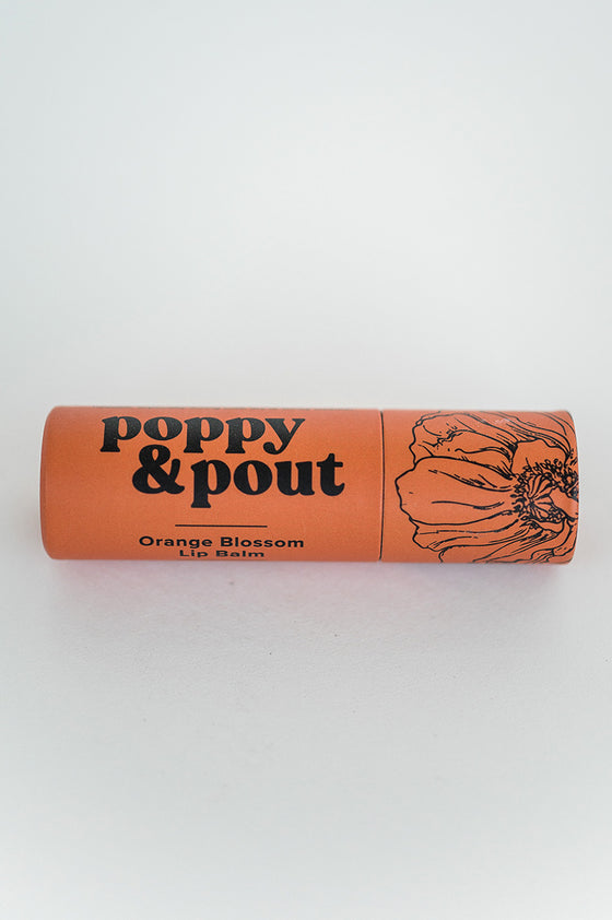 Poppy & Pout - Orange Blossom Lip Balm