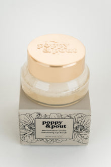  Poppy & Pout - Marshmallow Creme Lip Scrub