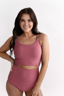  Barbados Double Strap Top in Mauve - L&K Exclusive - Size XS & Large Left