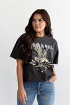 "Rock N Roll" Oversized Graphic Tee
