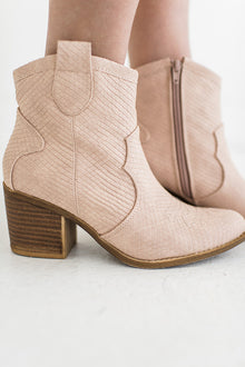  Unite Western Boot in Blush - Size 7.5, 9, & 10 Left