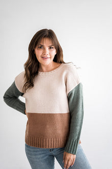  Gina Colorblock Sweater