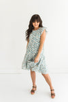 Carly Embroidered Floral Dress - Size Large Left