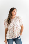 Isla Floral Top - Size Small Left