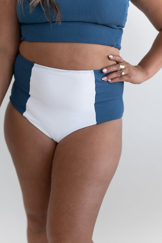 Shoreline High Waisted Ribbed Bottoms