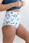 Reef Floral High Rise Ribbed Bottom