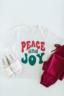  "Peace and Joy" Graphic Tee - Size 3X Left